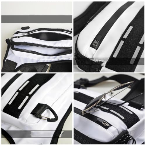 Mochila para correr transpirable chaleco deportivo reflectante para running unisex 7