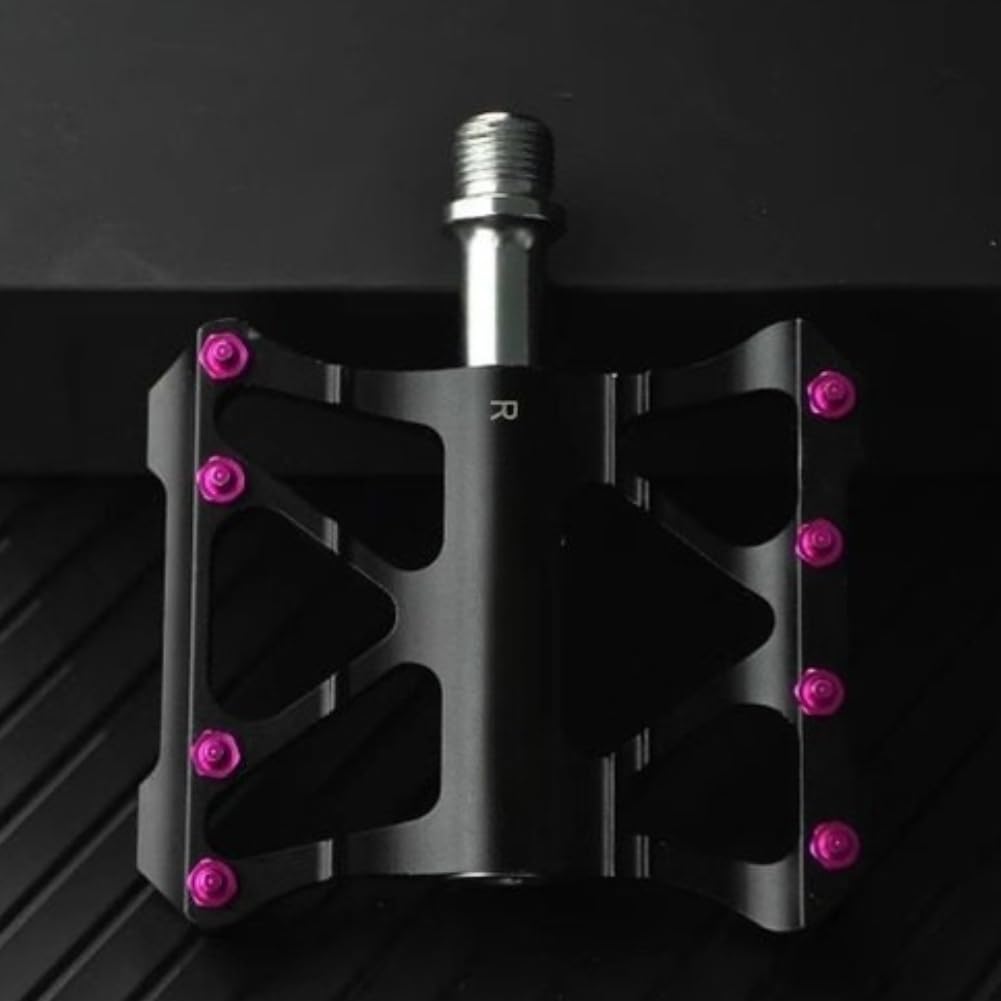 Pedales de bicicleta anchos de 9/16 pulgadas, aleación de aluminio con 3 rodamientos sellados, plataforma antideslizante para bicicletas plegables Dahon