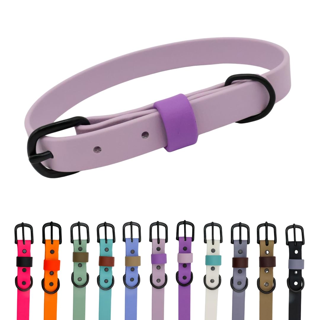 Collier pour chien imperméable et anti-odeur, souple et lavable