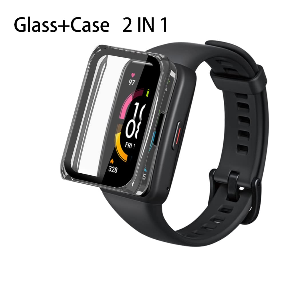 2 Pezzi Custodia Protettiva Compatibile Compatibile Con Huawei Band 7 Honor Band 6 Smartwatch Electroplated Soft Tpu Full Cover P 23542780