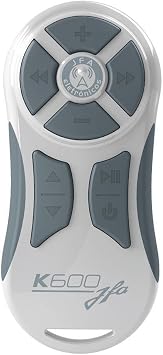 JFA Electronics K600WG Long Distance Remote Control up to 600 Meters or More Pro Car Audio Systems White Gray