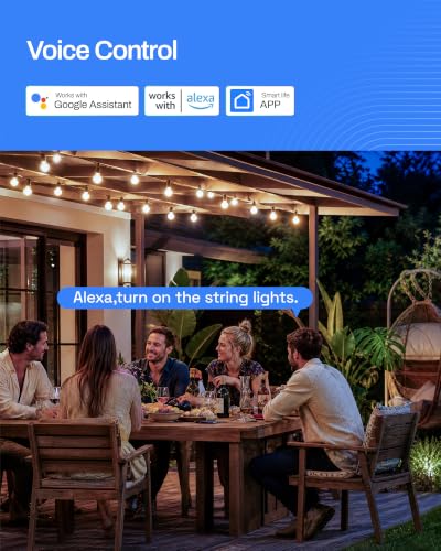 Image of HBN Rugged Outdoor Smart WiFi Plug with Timer Only for Alexa and Google Assistant 2.4GHz Network
