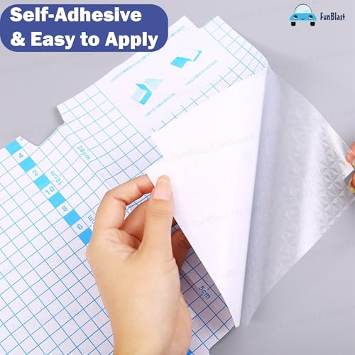 Image of FunBlast Transparent Sticker Book Cover Film - 32K Size -10 Each, Book Biding Cover, Waterproof School Textbook Protective Case Cover, Cut Self-Adhesive Book Cover Sticker (Transparent, 32K)