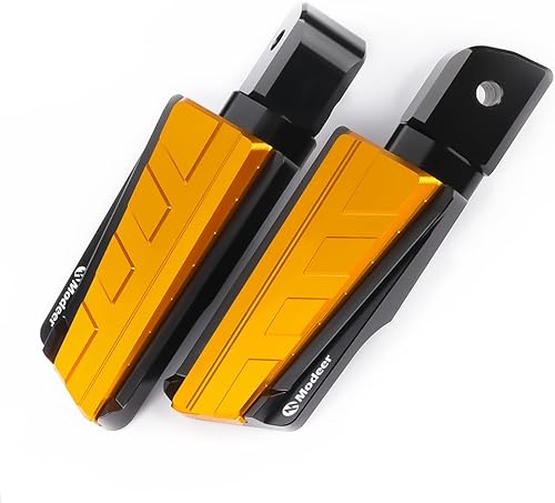 Miniatura 6 de Modeer Para Kawasaki Z400 Z650RS Z900RSSERS SE Z H2 SE -2023 Z H2 Z1000RSX Z750R Z800E Z900RS CAFE Reposapiés de pasajeros Accesorios (dorado)