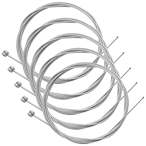 cyclingcolors 5X Cable de Frein VTT vélo VTC BMX Ville 2m Acier galvanisé Cycle Avant arrière