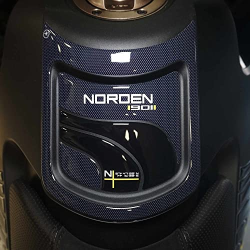 labelbike - 3D Sticker Motorcycle Fuel Tank Pad Protection and Decoration in Resin compatible with Husqvarna Norden 901