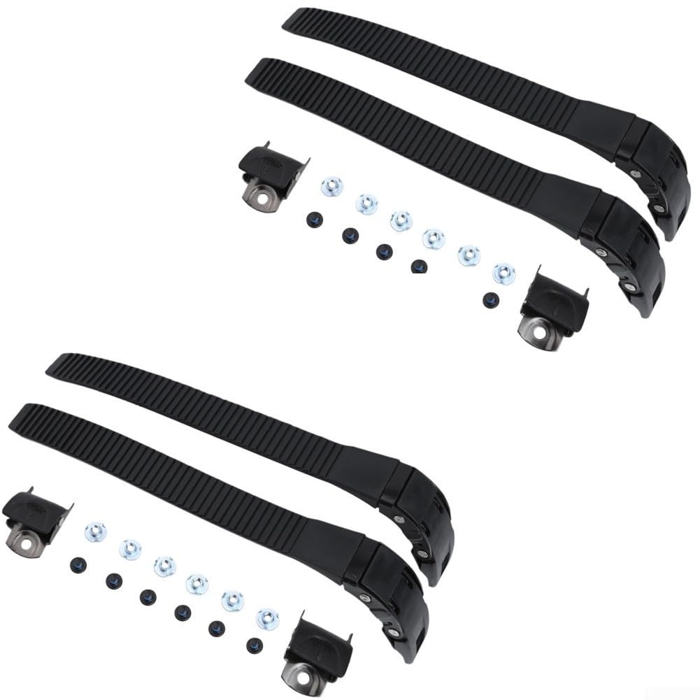 Inline Skate Strap Buckle Set 22cm PP Material(type A 4PCS)