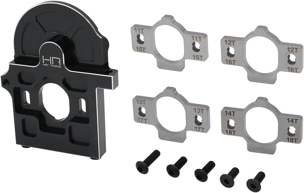 Hot Racing AXPE18X01 7075 Motor Plate AT6: AXP8