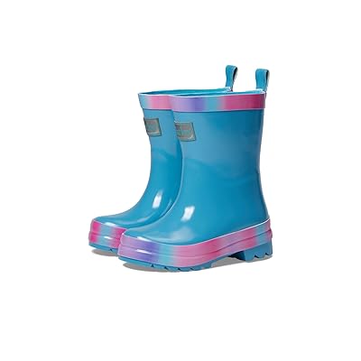 Hatley Kids Fun Hearts Shiny Rain Boots (Toddler/Little Kid/Big Kid) Girl