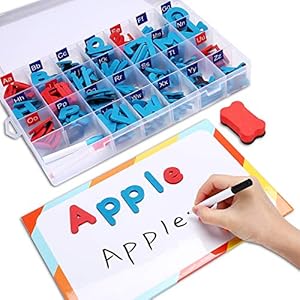 Hautton Magnetische Buchstaben Set mit Tafel