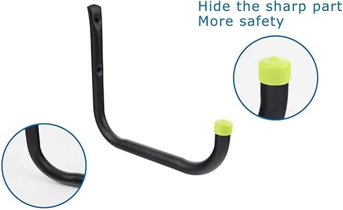 Miniatura 10 de Ganchos dobles de acero Intpro para almacenamiento en garaje