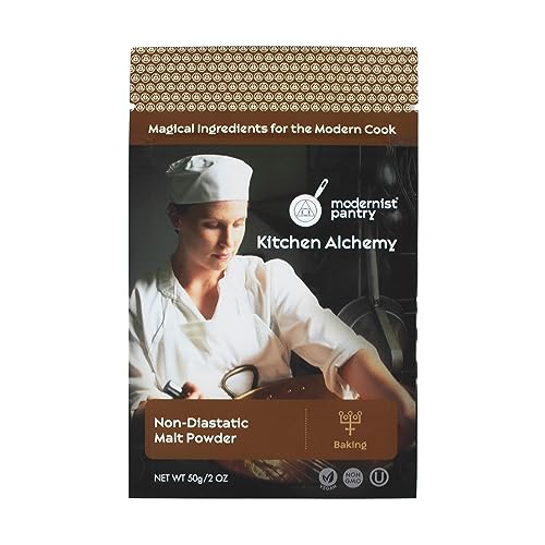 Non-Diastatic Barley Malt Powder ⊘ Non-GMO Vegan OU Kosher Certified - 50g/2oz
