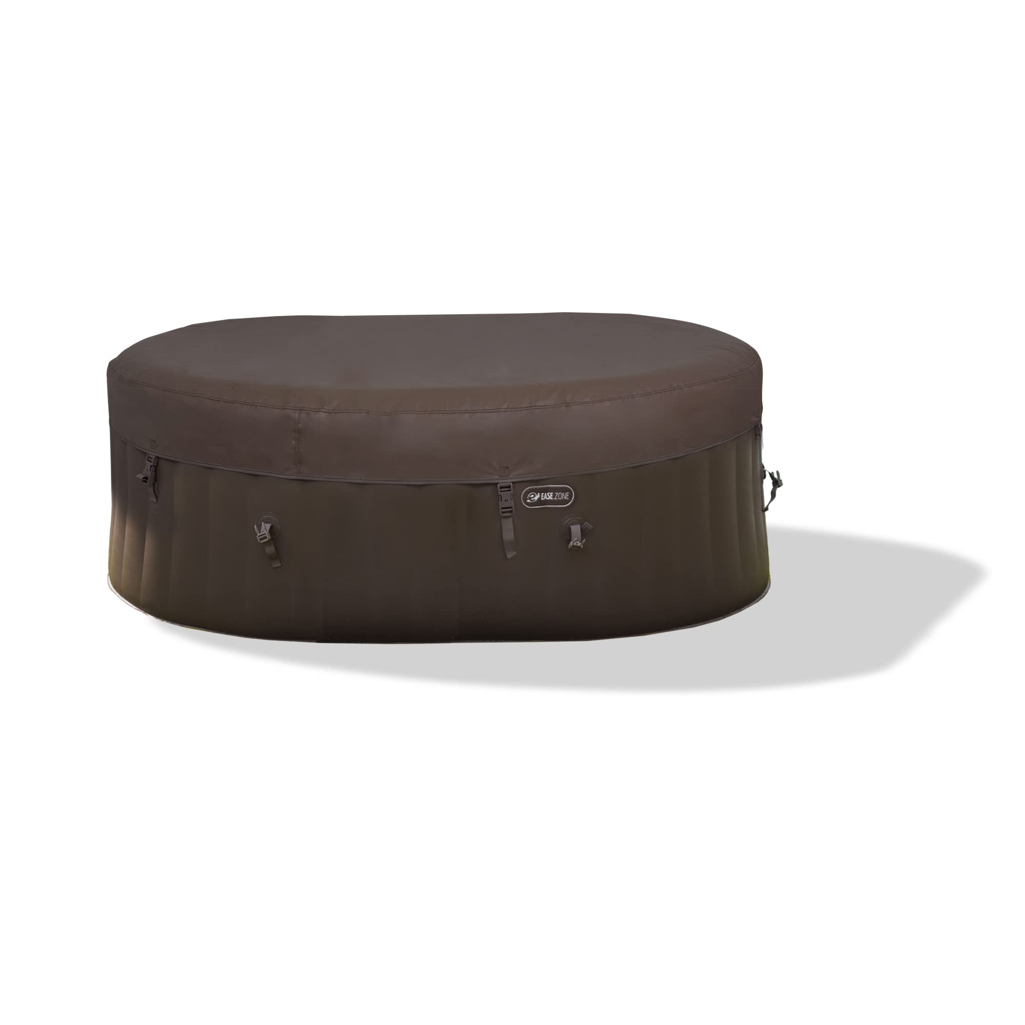 Aufblasbarer Whirlpool, oval, 190 x 120 x 65 cm (550L/145GAL) mit integrierter Pumpe 30 W