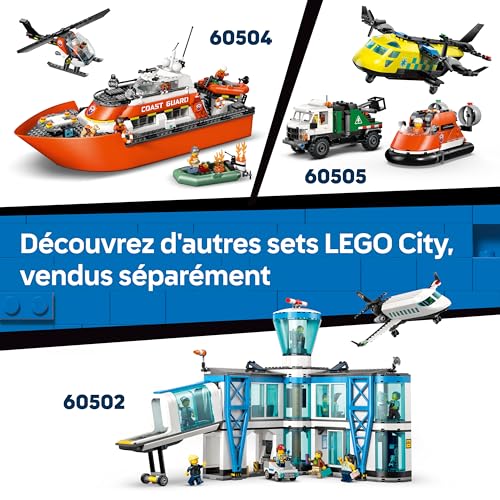 LEGO City Hélicoptère des Garde-Côtes 60503 - vue 8