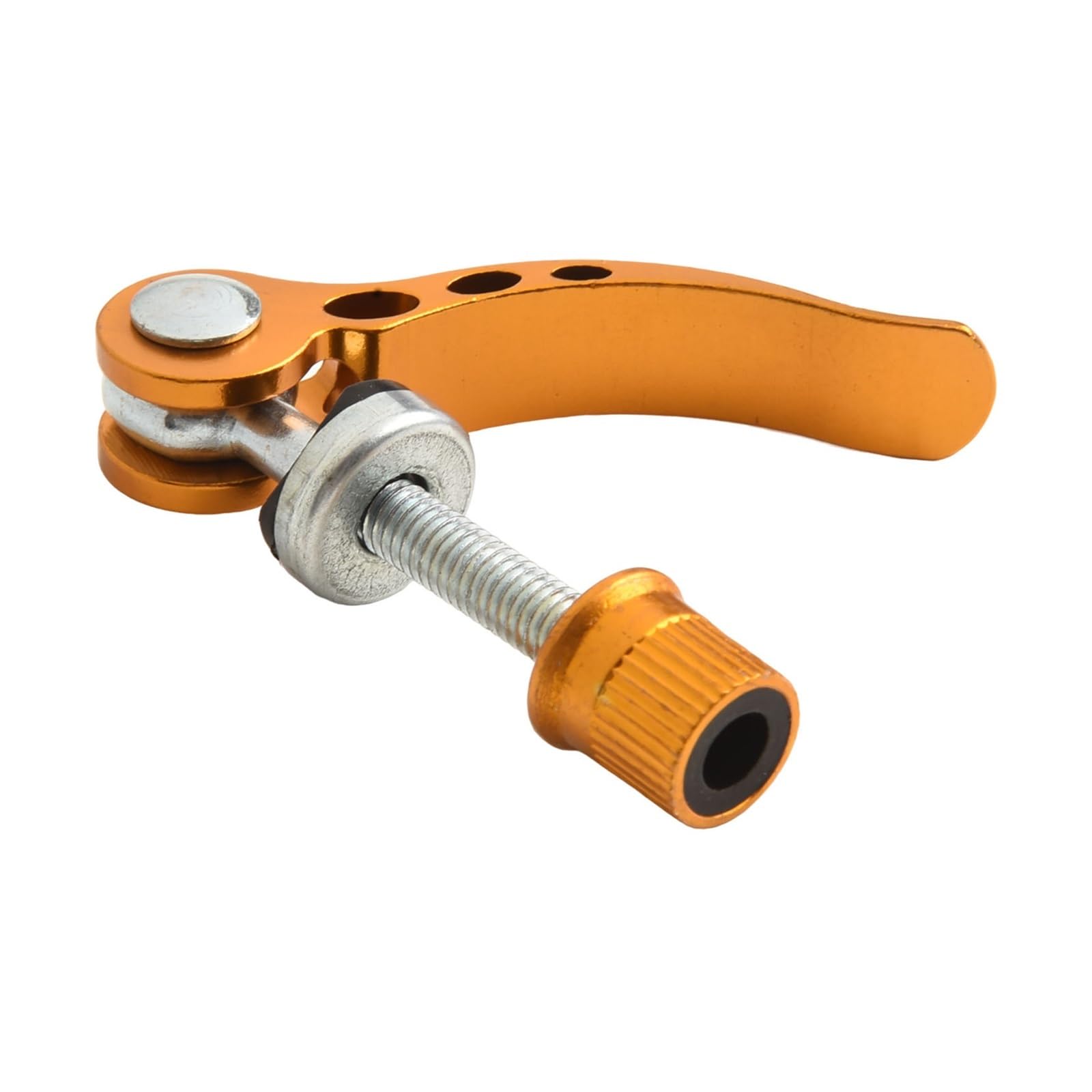BPABDEITR Bike seat quick release lever, Aluminum Alloy Bicycle Seat Quick Release Clamp Multicolor M6 M8 45-65mm(Onecolor,M6x50mm)