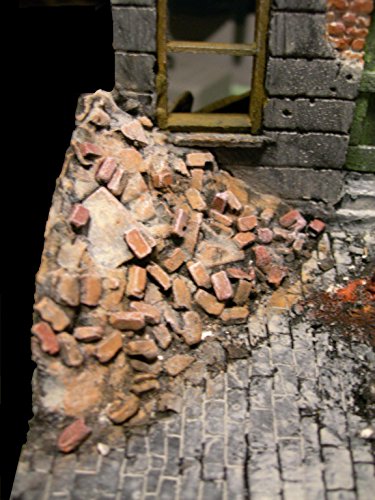 1/35 Scale Rubble Pack (3 Pieces) corner piles/heaps of building debris