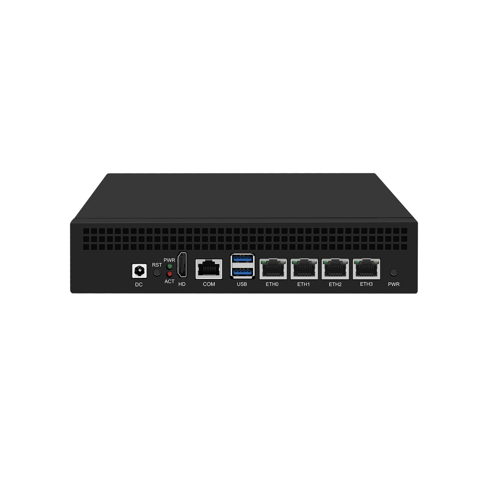 9 Inches Desktop Firewall Hardware Appliance, PFSense, OPNsense, VPN, Router PC, N150, RJ64, 4 x 1GbE LAN POE ETH0-3, Console, HDMI, TPM2.0, 32G RAM, 256G SSD