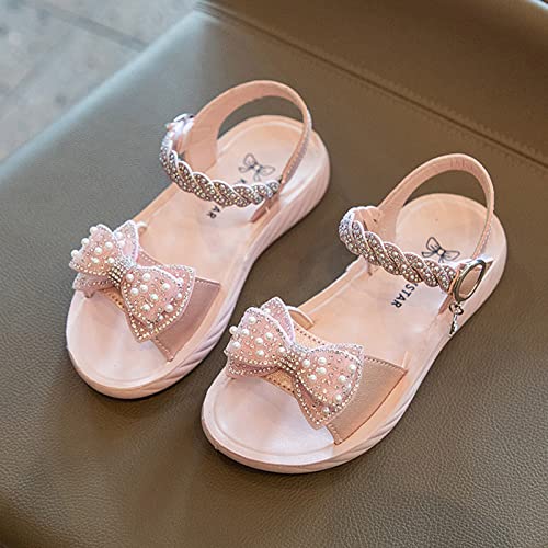 Children Shoes Summer With Diamond Sandals Fashion Little Girls Soft Soles Children Leather Sandals for Girls4