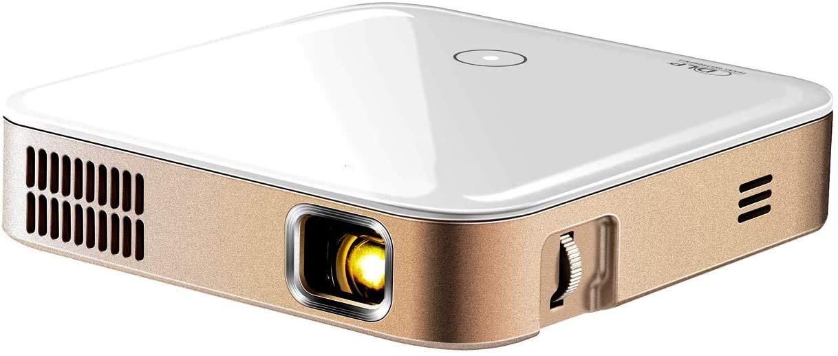 Mini Overhead Projector Q2 Smart Phone Screen,1080P Supported, 176" Display, 1080P Supported, HiFi Sound. Mini Projector Compatible with TV Stick, PS4