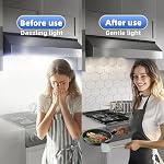 1 PCS Range Hood Light Cover, Compatible with Broan Replacement Parts, Compatible with Broan Range Hood Light Bulb, White