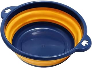 ZatRuiZE Round Folding Hand Wash Basin,Collapsible Washing Up Bowl Portable Washbasin Camping & Hiking Water Storage Folding Basin