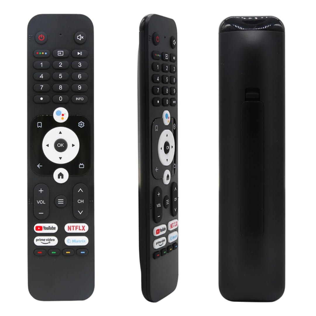 K2 Remote Compatible for Haier Smart Android TV HTR-U31 – Works with Haier 4K LED QLED FHD UHD Models | Non-Voice Replacement | 2-Year Warranty