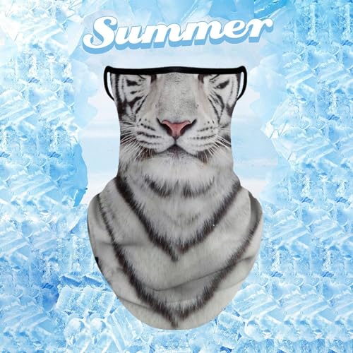 3X Neck Gaiter Face Covering Sun Protection Bandana Scarf for Men Women, UV Protection Cooling Breathable Neck Cover for Riding Cycling Outdoor Activities4