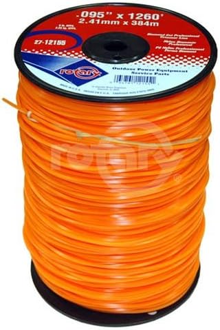 Trimmer Line .095 5# Spool Orange Diamond Line