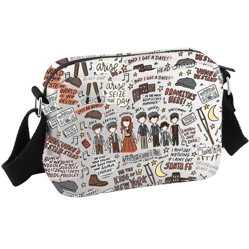 GJTIM Musical Inspired Gift Musical Theatre Gift Musical Crossbody Bag for Theatre Lover