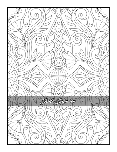 100 Amazing Patterns: An Adult Coloring Book with Fun, Easy, and Relaxing Coloring Pages - Image 29