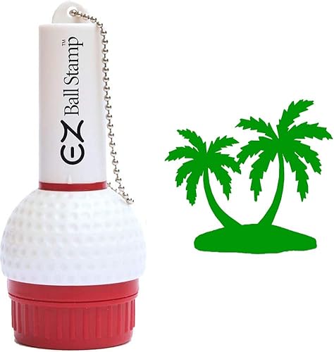 EZ BALL STAMP Sello de bola de golf secado ultra rápido, marcador de tinta sin manchas para personalizar tu pelota
