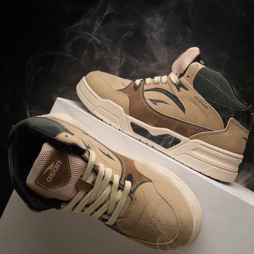 Image of ASIAN Tango-11 Men's High Top Sneakers | Stylish & Lightweight Lace-Up Shoes | Cushioned Sports Sneakers for Men | Ideal for Casual, Daily Use & Travel