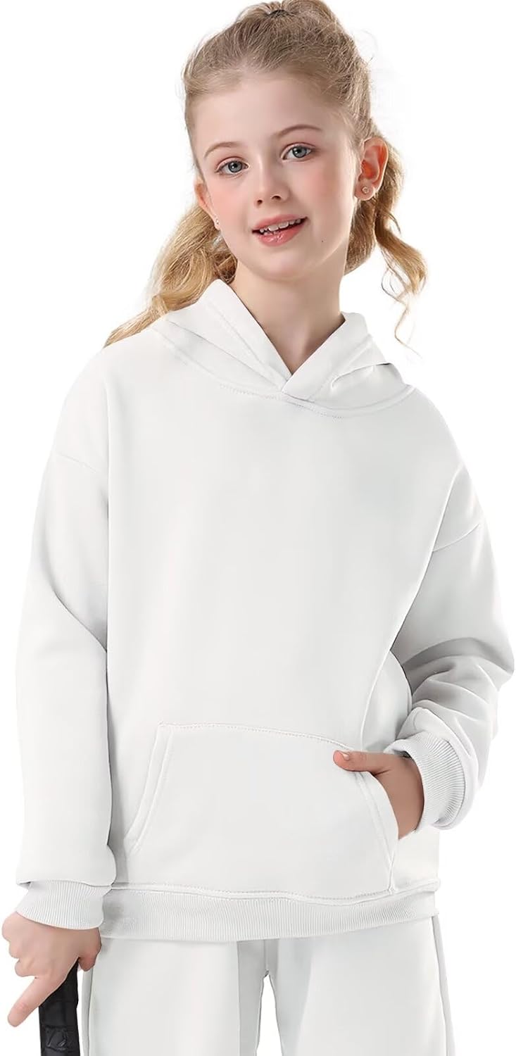 Youth Hoodie Sweatshirt,Boys Girls Hooded,Hoodies for Teen Girls Fashion Fleece Pullover Tops Kids Clothes