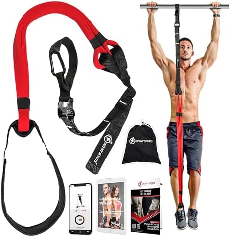INTENT SPORTS Pull Up Assist Bands - Assistance and Resistance Ba...