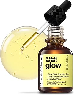 125 Hours Antioxidant Serum with Pure Vitamin C & Ferulic Acid | Korean Glass Skin Products | Vitamin C Face Serum | Korean Skin Care - 1.01fl oz (30ml)