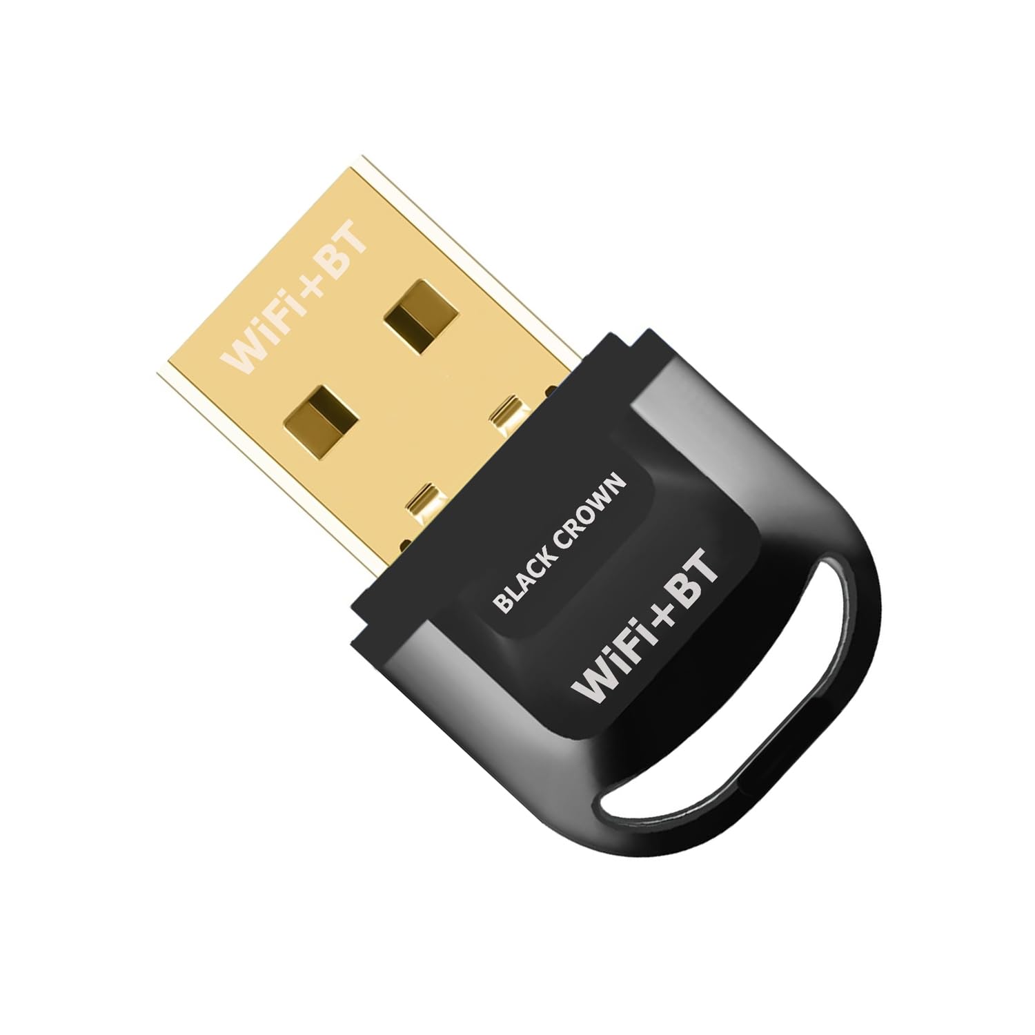 BLACK CROWN Plug & Play USB Wi-Fi & Bluetooth Adapter (2-in-1): Dual Band Wi-Fi (2.4/5GHz) & Long-Range Bluetooth 5.2 for PC/Laptop/Desktop (Black)-image-14