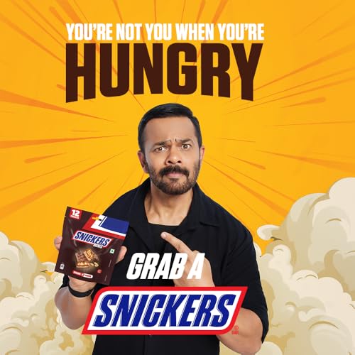 Image of Snickers Nougat & Caramel Miniatures Filled Bar Chocolate Pack,138 gm