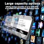 Western Digital Internal Hard Drives 16Tb DC HC550 Surveillance,Wd 3.5 HDD Sata 6Gb/s 7200 PRM NAS 512 mb Cache for Dvr Nvr (Renewed) - Image 3