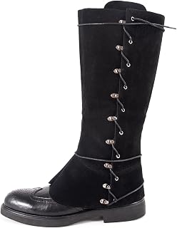 Degpum Pirate Boot Covers, Medieval Renaissance Costume Gaiters for Men