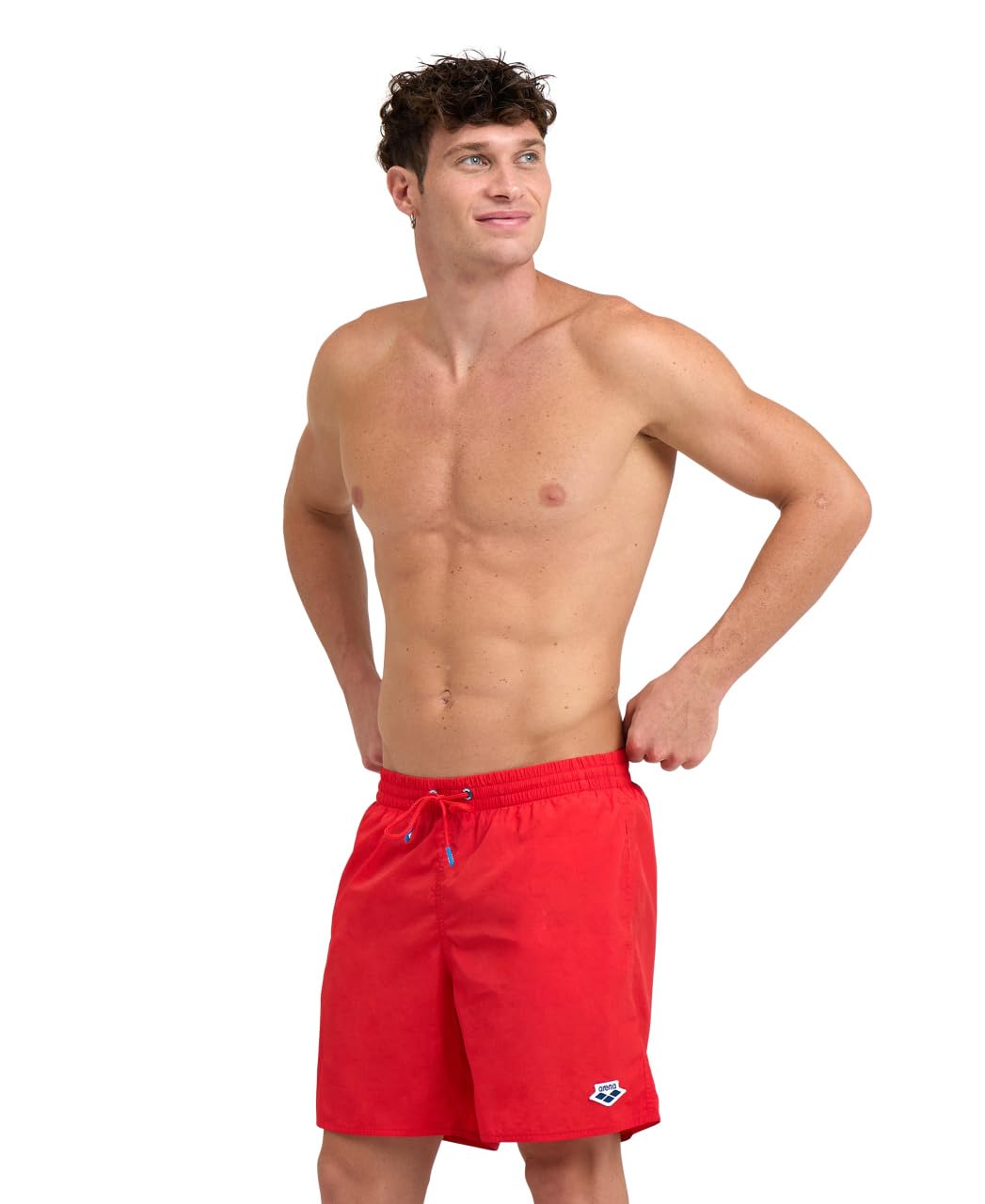 ARENA Men's Icons Solid Boxer Swim Trunks Hombre