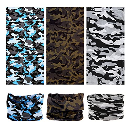 Image of VANCROWN Headband Neck Gaiter Head Wrap Headwear Face Mask Magic Scarf Bandana for Men and Women