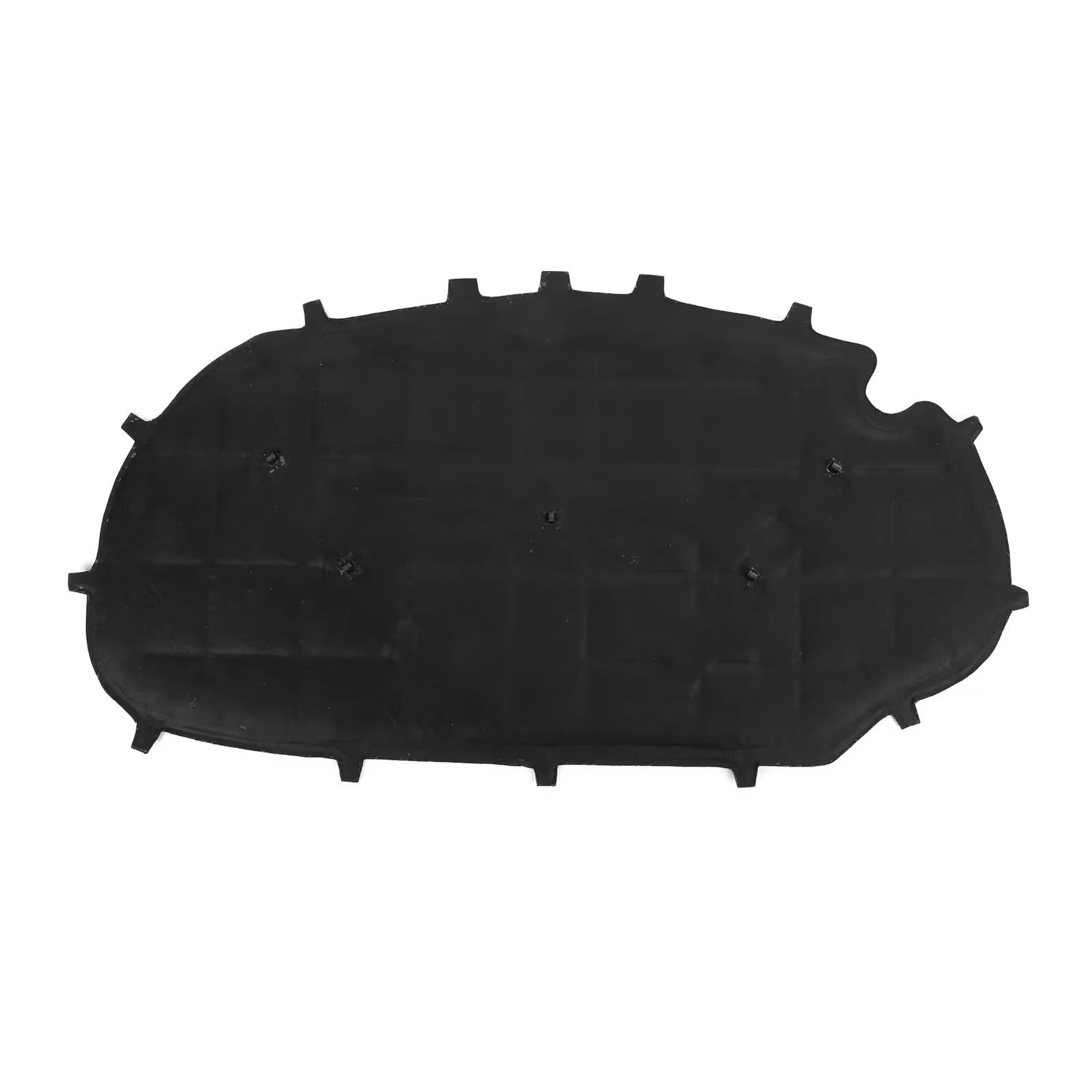 Dämmung Haube Auto Front Hood Schalldämmung Pad Baumwolle Schallschutz Wärmedämmung Abdeckung Kompatibel Mit VW Für Golf 6(Black)