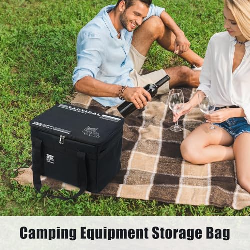 Storage Bag for Camping,Duffle Bag for Camping - Waterproof Kitchen Equipment Carrying Solution for Tents Traveling Picnic Backpacking Hiking Adventure2