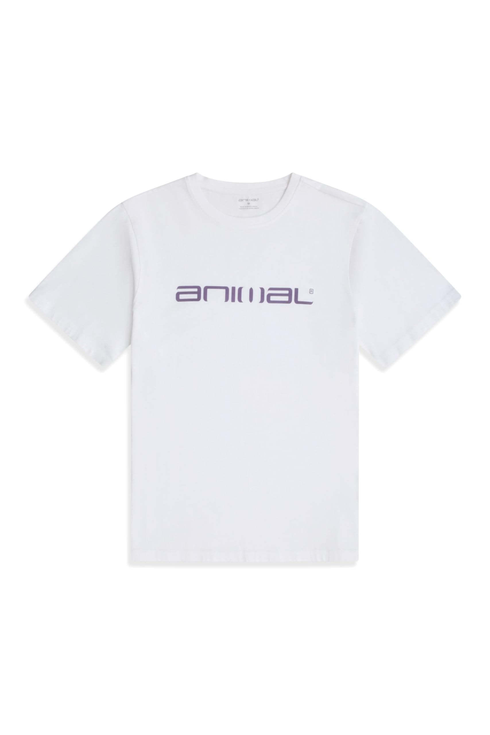 Animal Men's Off-White Classico Cotton T-Shirt - Stylish, Lightweight & Breathable Tee In Soft - For Spring Summer Beach, Holiday & Travel Off White L