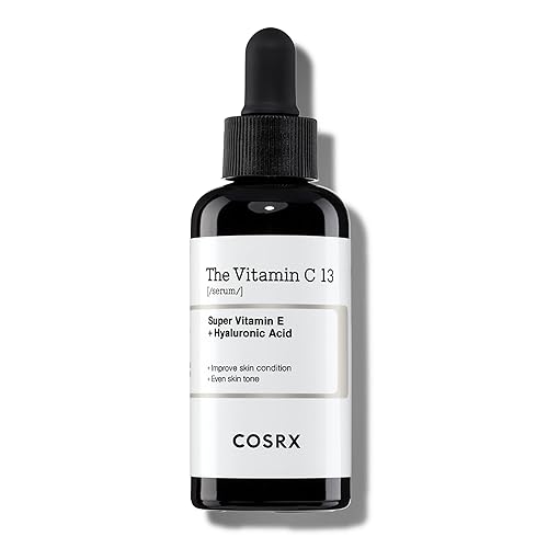 COSRX Suero puro de vitamina C al 13% con vitamina E y ácido hialurónico, suero facial iluminador e hidratante para líneas finas, tono de piel