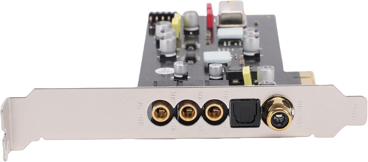 SUNGOOYUE PCIe Sound Card, Built in ADC and Digital to Analog Converter, HiFi Sound with Support for SSS1700, for OS X Systems