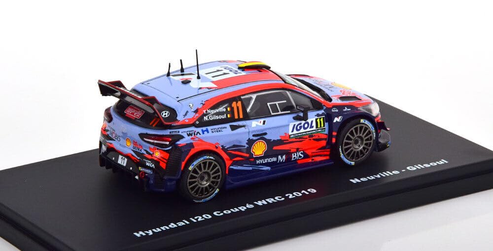 Amazon | 1/43 WRC ヒュンダイ i20 2019 ツールドコルス #11 Neuville