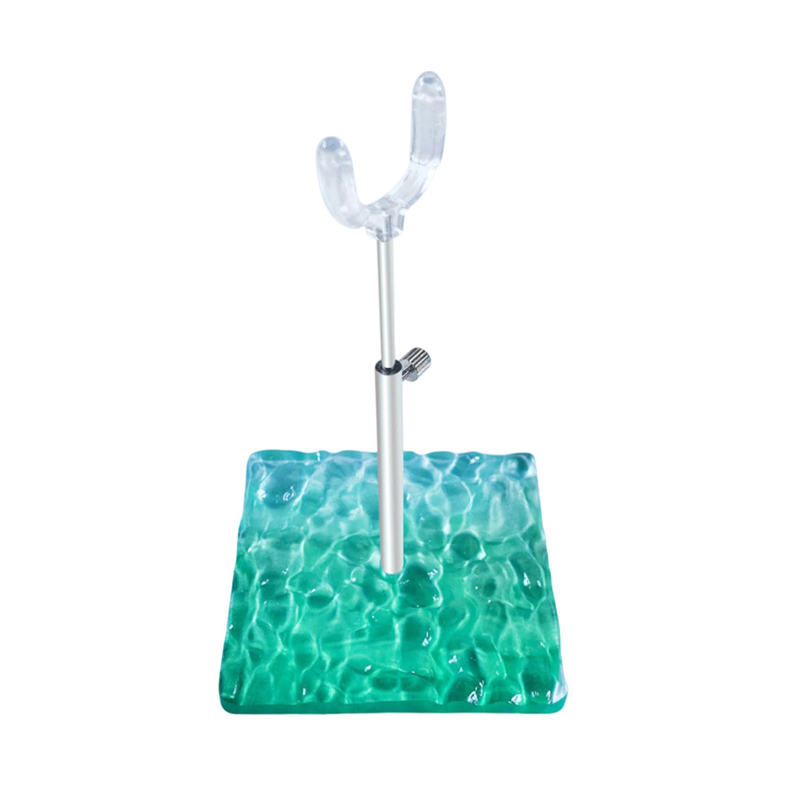 Qisuw G Figurine Stand With Height Customization Abs Design Easy Assembly Various Doll Compatibility Standin Desk Desk Monitor Stand Laptop Correction