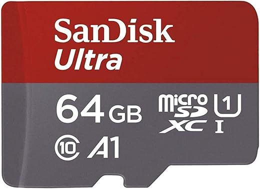 (Refurbished) SanDisk Ultra microSD UHS-I Card 64GB, 120MB/s R