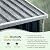 Breezz 8X10FT Outdoor Steel Storage Shed with Clear Window, Lockable Doors, Weather-Resistant Metal Tool Shed for Garden, Backyard, Patio, and Utility Storage.Nightblue